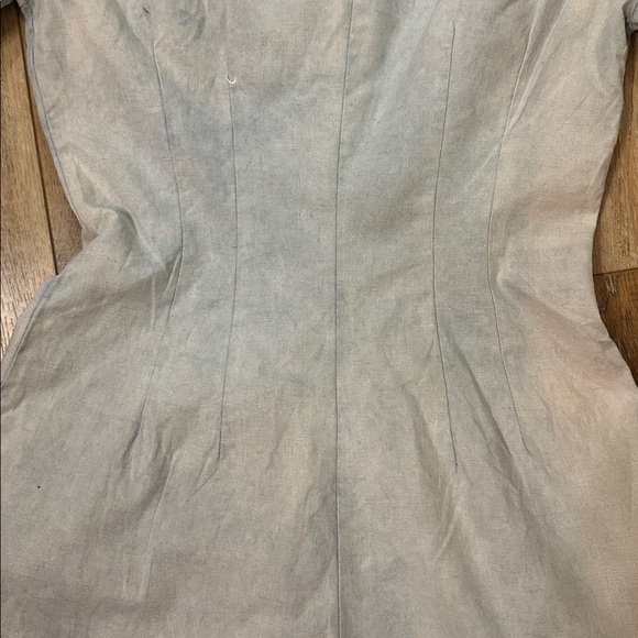 Esprit Vintage washed romper size 5/6 women junior shorts sateen cotton blend - Picture 8 of 10